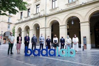 Badalab aurkeztu dute gaur Donostian, Foru Aldundian. (Gipuzkoako Foru Aldundia)