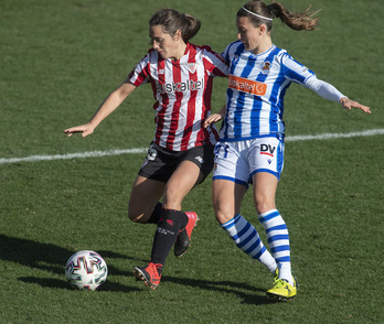 El primer derbi se disputará en la segunda jornada, cuando la Real visite al Athletic en Lezama. (Jon Urbe/Foku)