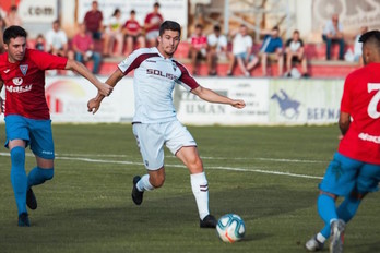 Álvaro Peñak Albaceten jokatu du azken denboraldia. (Albacete Balompié)