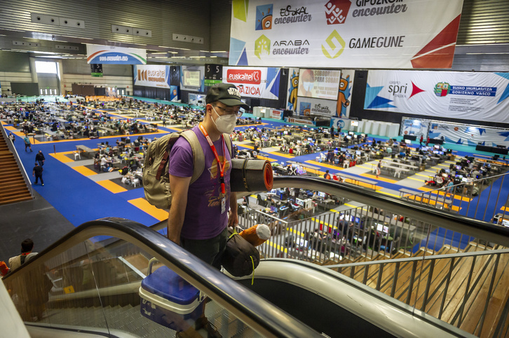  540 lagunek hartu dute parte 29. Euskal Encounter honetan. (Jaizki FONTANEDA/FOKU)