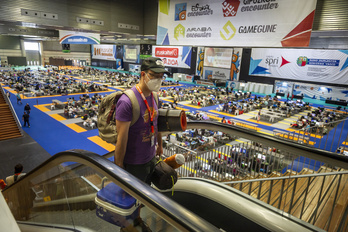  540 lagunek hartu dute parte 29. Euskal Encounter honetan. (Jaizki FONTANEDA/FOKU)