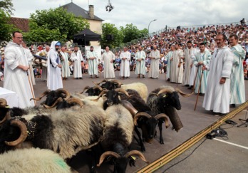 Igandean jokatutako pastoralaren irudia. (Bob EDME)