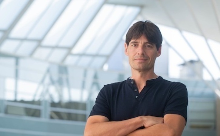 Jordi Llop, CIC biomaGUNEko biomaterialen alorreko ikerketa kooperatiboko zentroko ikertzailea. (CIC biomaGUNE)