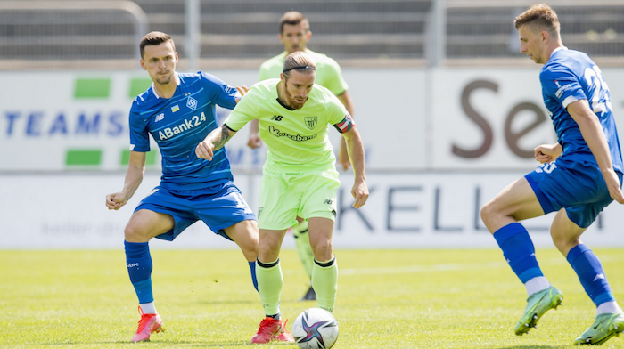 Muniain en el amistoso contra el Dinamo. (@AthleticClub)