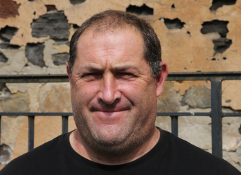 Michel Sicre, maire d'Aroue en Soule. © Bob EDME