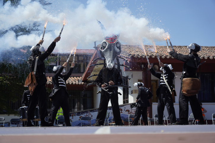 La compañía Deabru Beltzak, una de las nominadas en los Max. (Aritz LOIOLA/FOKU)