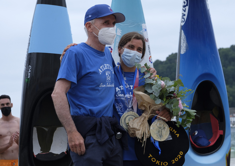 Momentu hunkigarri ugari bizi dira Kontxan. (Jon URBE/FOKU) Momentu hunkigarri ugari bizi dira Kontxan. (Jon URBE/FOKU)
