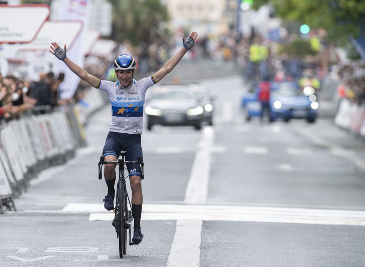 Van Vleuten, la más fuerte también en Donostia. (Jon URBE / FOKU)