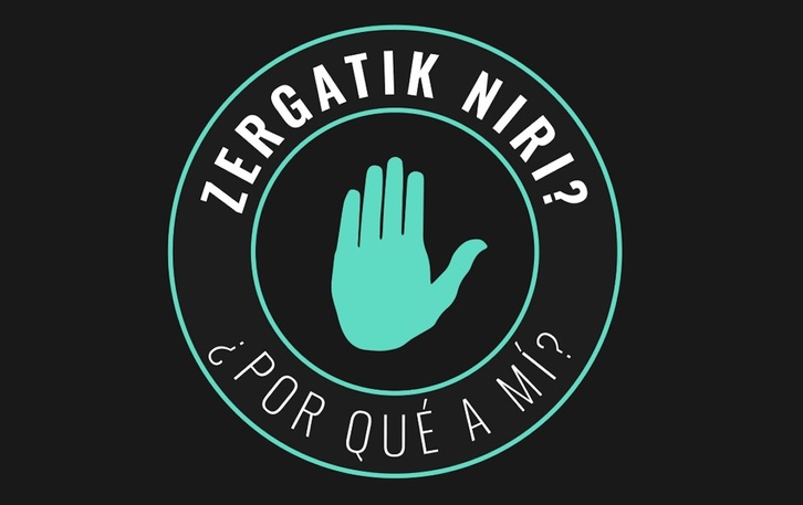 Logotipo de la plataforma interactiva digital para denunciar las identificaciones policiales por perfil étnico. (NAIZ)