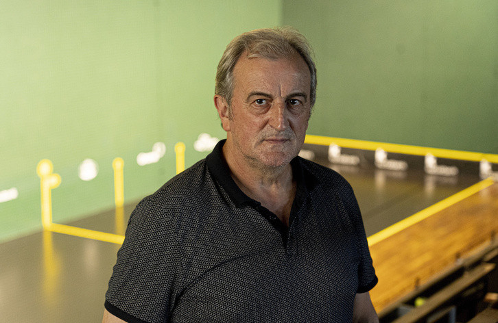 Joxe Mari Barrenetxea Galarretan. (Jagoba MANTEROLA/FOKU)