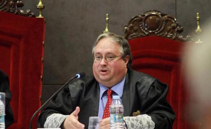 Luis Angel Garrido, ponente del auto y presidente de la Sala de lo Contencioso-Administrativo.