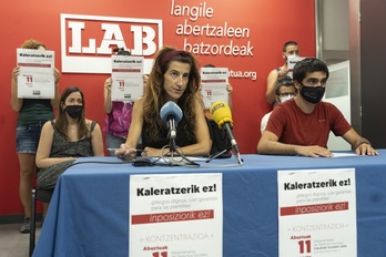 LAB ha alertado de los despidos que pueden generar los nuevos pliegos del Gobierno de Nafarroa para intervención social. (Jagoba MANTEROLA/FOKU)