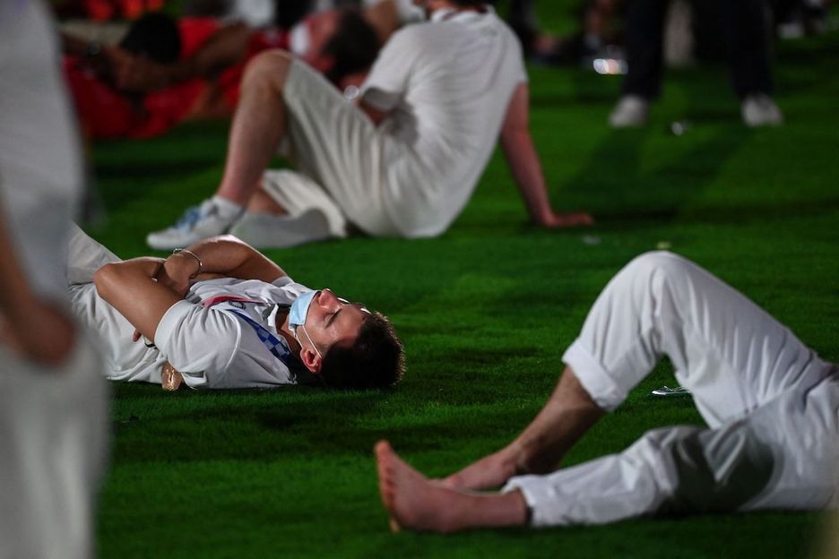 Kirolariak itxiera ekitaldian. (Daniel LEAL-OLIVAS / AFP) Kirolariak itxiera ekitaldian. (Daniel LEAL-OLIVAS / AFP)