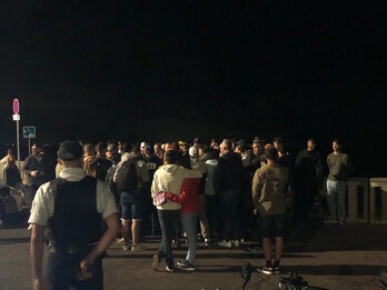 soirée cote des basques