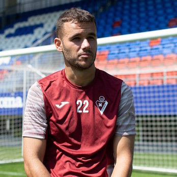 Aketxe no podrá jugar en Huesca. (SD Eibar)