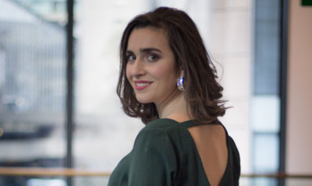 La mezzosoprano donostiarra Carmen Artaza, feliz de volver a casa. ()