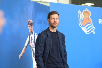 Xabi Alonso ve a su equipo preparado para su estreno el sábado en Segunda con el Leganés. (Jon URBE/FOKU)