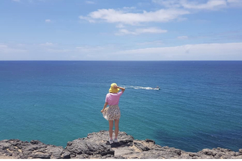 Aitziber Garmendiak bere hausnarketekin batera instagramera igotako argazkia (@aitzigarmendia)