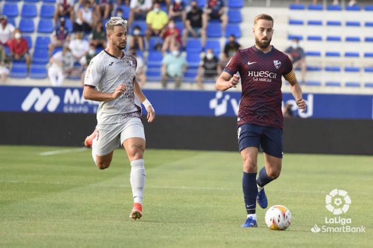 Fran Sol es uno de los nueve futbolistas que han debutado hoy con el Eibar. (LaLiga)