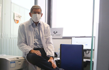 Luis Bujanda EHU-UPVko ikerlaria. (UPV-EHU)