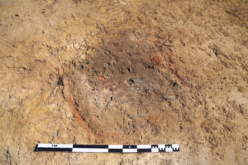 Los restos hallados en Gariposa corresponden a la Edad del Hierro. (NAFARROAKO GOBERNUA)