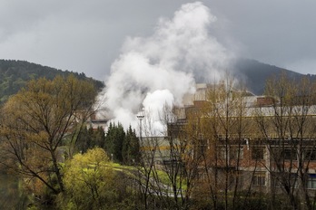 La factoría siderúrgica del grupo Sidenor en Basauri. (Marisol RAMIREZ | FOKU)