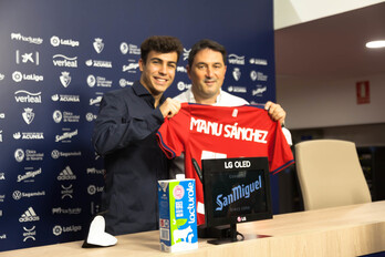 Manu Sánchez ha tenido a Osasuna como su principal preferencia para volver a salir cedido del Atlético. (N.M.)