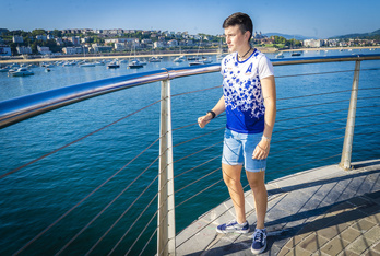 Andrea Astudillo, Arraun Lagunak taldeko patroia. (Gorka RUBIO / FOKU)