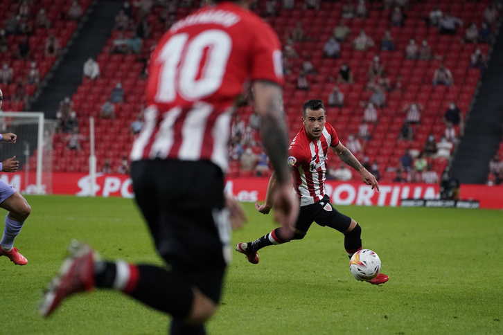 Berenguer ha firmado una muy buena actuación. (Aritz LOIOLA / FOKU)