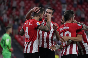 Berenguer ha firmado una muy buena actuación. (Aritz LOIOLA / FOKU)