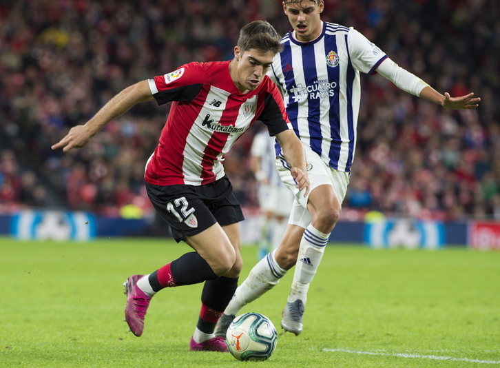 Gaizka Larrazabal, en su época como jugador rojiblanco. (Monika DEL VALLE/FOKU)