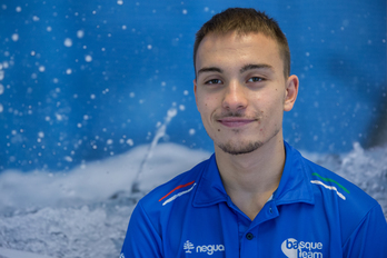 Iñigo Llopis no ha podido colarse en la final en su primer intento. (@BATbasqueteam)