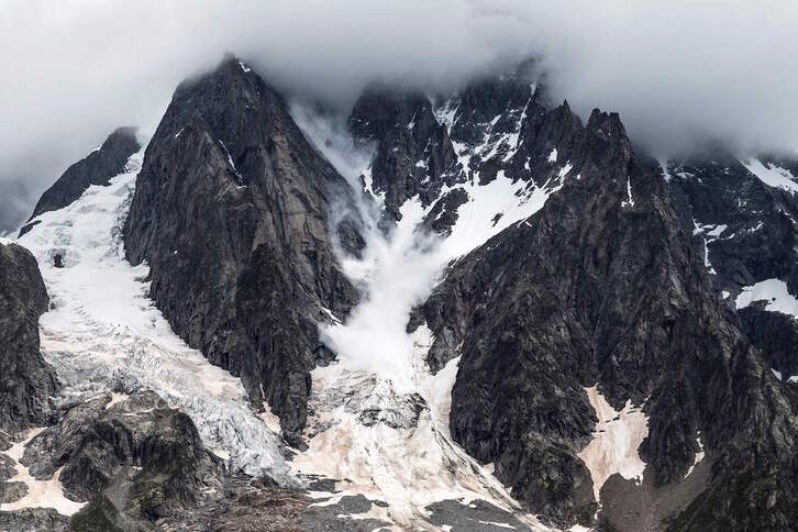 La Ultra-Trail del Mont Blanc es una de las carreras más duras del circuito. (Marco BERTORELLO/AFP)
