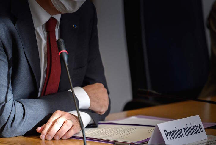 El jefe del ejecutivo galo mantiene el plan sobre la vacunación. (Elliot BLONDEL/AFP)