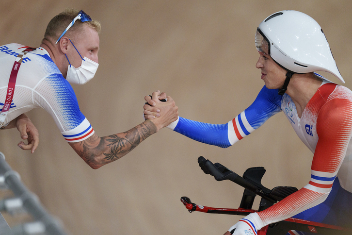 Alexandre Leaute ya ha logrado el oro y una plata, y hoy se ha conformado con ser cuarto. (Thomas LOVELOCK/OIS)