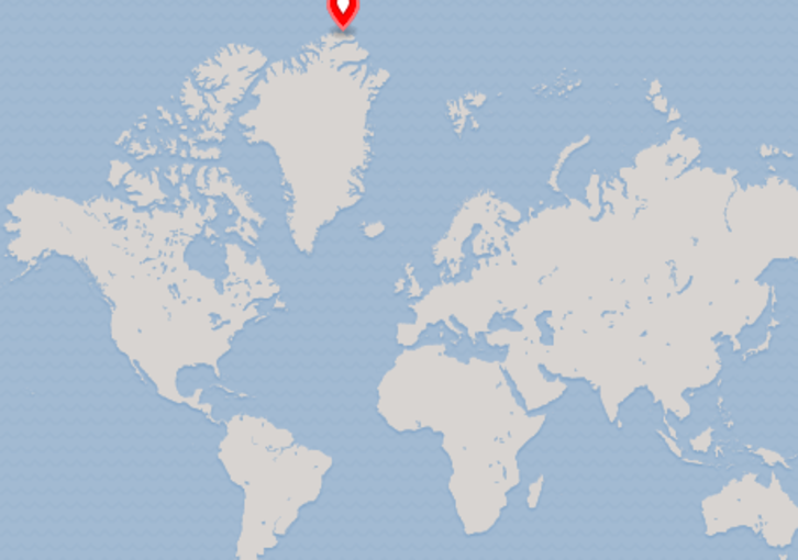 mapa de la isla norte