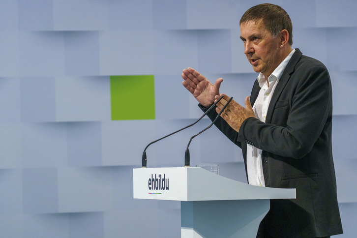 Arnaldo Otegi, artxiboko irudian. (Gorka RUBIO/FOKU))