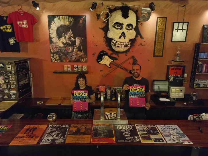 Presentación de las actividades del sexto aniversario de Orbain Kultur Elkartea, en Gasteiz.