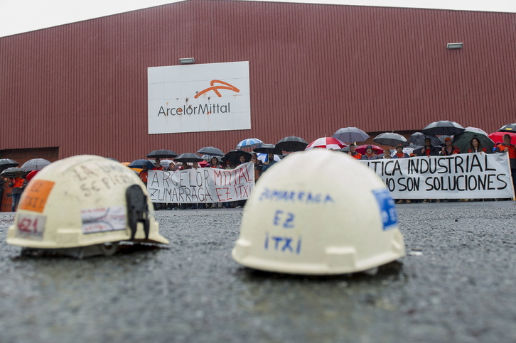 Movilización contra el cierre, en 2016. (Juan Carlos RUIZ | FOKU)