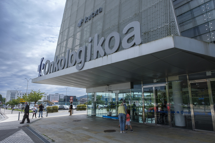 Edificio de Onkologikoa, en Donostia. (Jon URBE/FOKU)