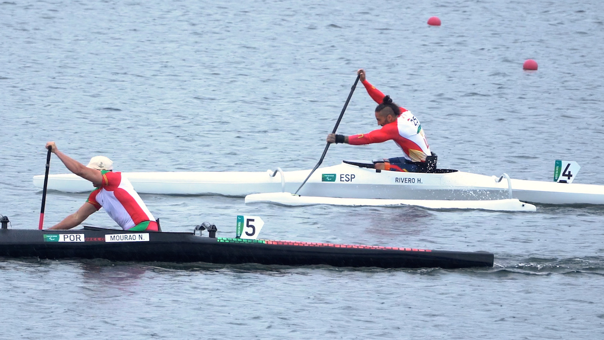 Higinio Rivera, bere seriean lehian. (BASQUE TEAM)