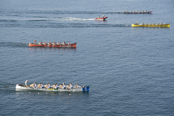 Faboritoek ez dute hutsik egin Kontxako lehen jardunaldian. (Jagoba MANTEROLA/FOKU)