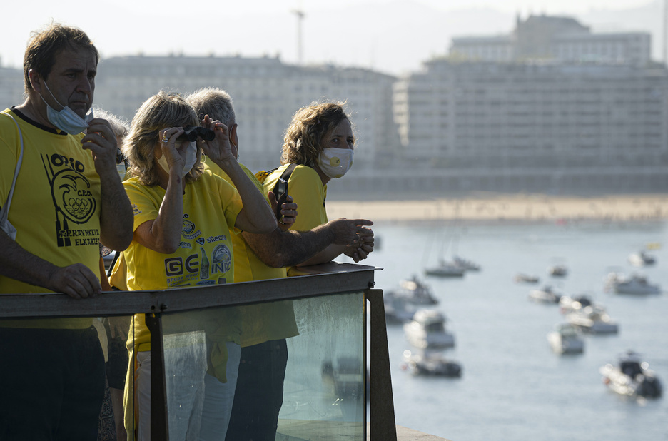 Zaleak izan dira Donostian. (Jagoba MANTEROLA/FOKU) Zaleak izan dira Donostian. (Jagoba MANTEROLA/FOKU)