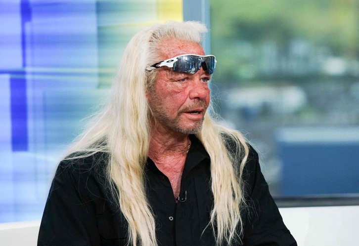 Duane Chapman, alias ‘Dog the Bounty Hunter’, aquí fotografiado en 2019, es una de las estrellas de la industria de los cazarrecompensas. (Bennett RAGLIN/AFP)