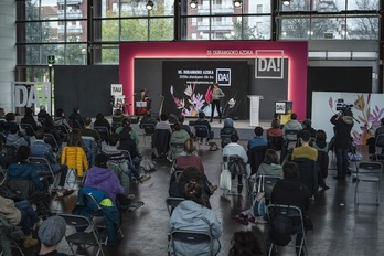 Iazko amaiaera ekitaldia, Landakon. (Aritz LOIOLA / FOKU)