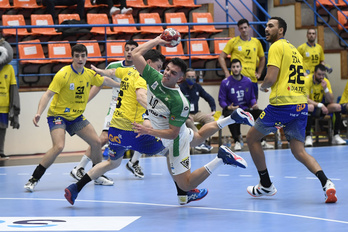 Bidasoa Irun y Helvetia Anaitasuna se estrenarán en Artaleku en la Asobal 2021-22. (Gorka RUBIO/FOKU)