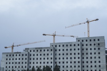 Nafarroa contará con un centro estatal de industrialización y robótica de la construcción. (Aritz LOIOLA/FOKU)