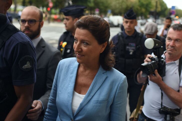 La exministra de Sanidad francesa, Agnès Buzyn. (Lucas BARIOULET/AFP)