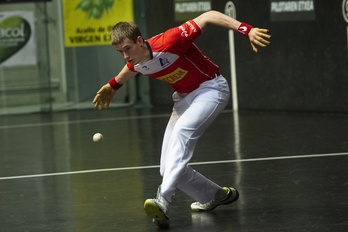 Mariezkurrena ha jugado su mejor partido en el momento más crítico. (Monika DEL VALLE/FOKU)