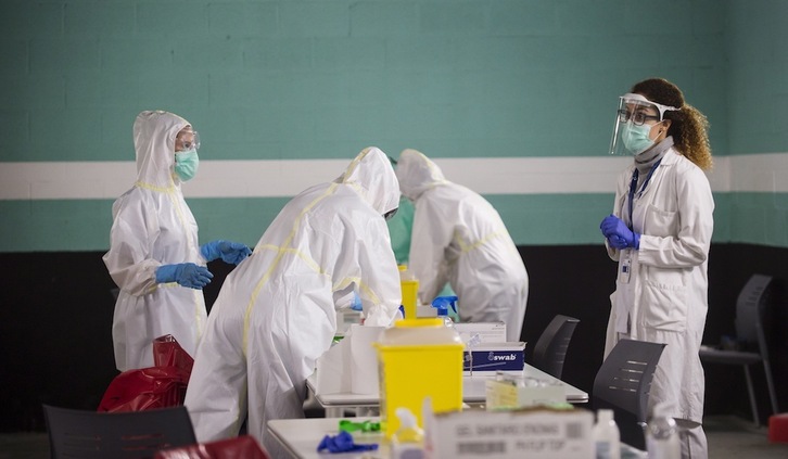 El Parlamento de Gasteiz ha rechazado una propuesta de EH Bildu para crear una comisión de estudio sobre pandemias. (Marisol RAMIREZ/FOKU)